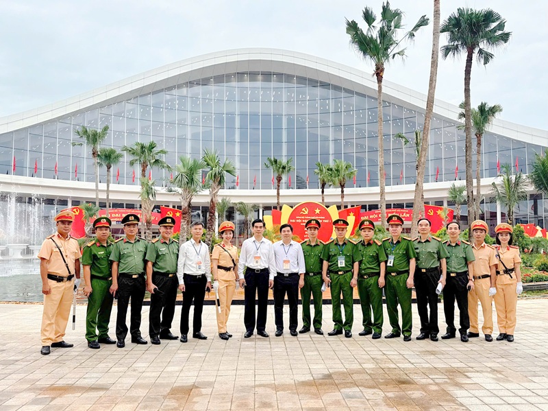 Bảo vệ an ninh, an toàn ngày làm việc thứ nhất – Đại hội đại biểu Đảng bộ thành phố lần thứ I, nhiệm kỳ 2025 – 2030
